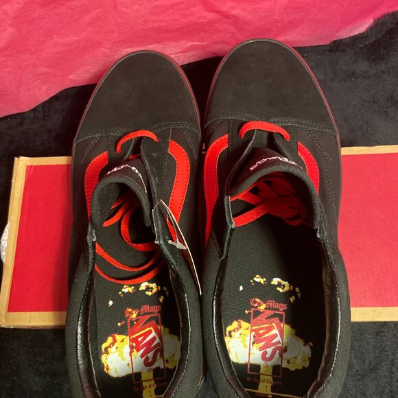 Never Worn 2018 Vans Cro-Mags The Age Of Quarrel OLD SKOOL Mens Size 12 NYHC HC main image 12